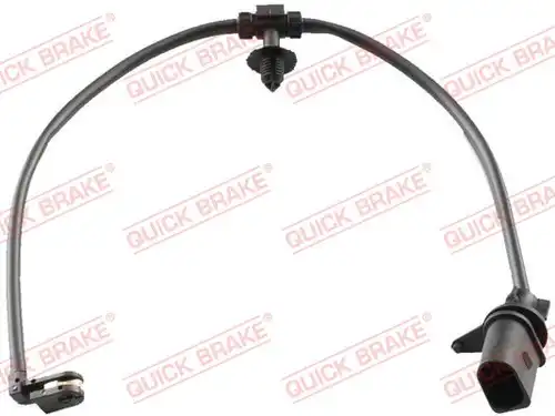 предупредителен контактен сензор, износване на накладките QUICK BRAKE WS 0404 A