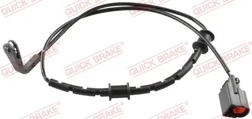 предупредителен контактен сензор, износване на накладките QUICK BRAKE WS 0406 A