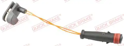 предупредителен контактен сензор, износване на накладките QUICK BRAKE WS 0428 A