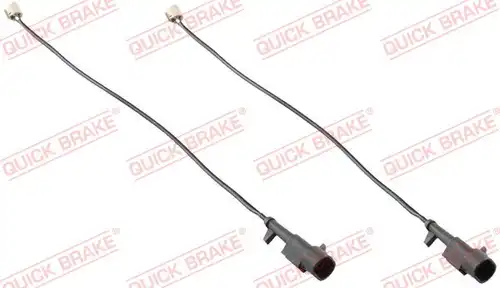 предупредителен контактен сензор, износване на накладките QUICK BRAKE WS 0439 A