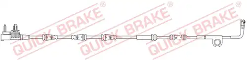 предупредителен контактен сензор, износване на накладките QUICK BRAKE WS 0443 A