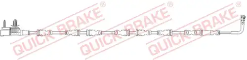 предупредителен контактен сензор, износване на накладките QUICK BRAKE WS 0444 A