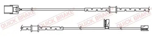 предупредителен контактен сензор, износване на накладките QUICK BRAKE WS 0449 A