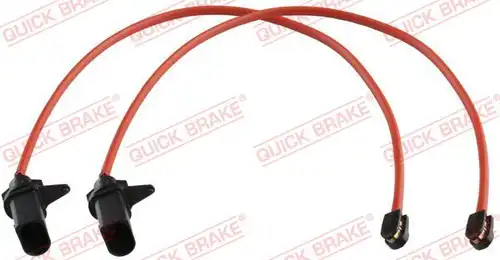 предупредителен контактен сензор, износване на накладките QUICK BRAKE WS 0454 A