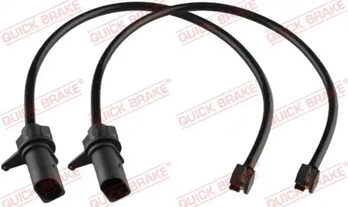 предупредителен контактен сензор, износване на накладките QUICK BRAKE WS 0459 A