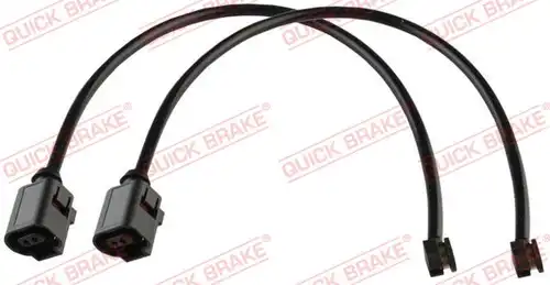 предупредителен контактен сензор, износване на накладките QUICK BRAKE WS 0478 A