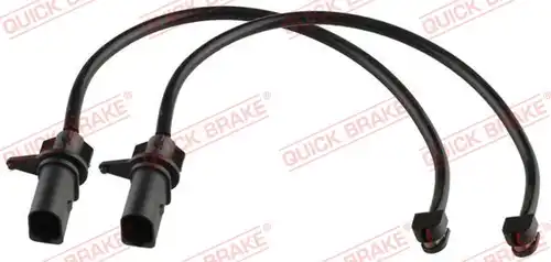 предупредителен контактен сензор, износване на накладките QUICK BRAKE WS 0479 A