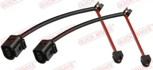 предупредителен контактен сензор, износване на накладките QUICK BRAKE WS 0480 A