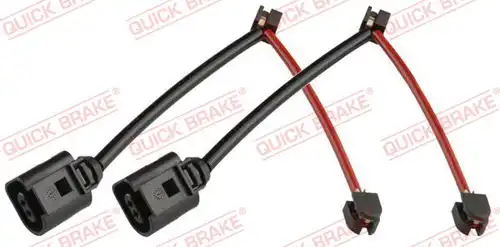 предупредителен контактен сензор, износване на накладките QUICK BRAKE WS 0481 A