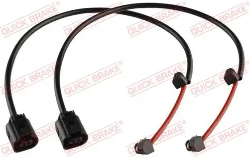 предупредителен контактен сензор, износване на накладките QUICK BRAKE WS 0483 A
