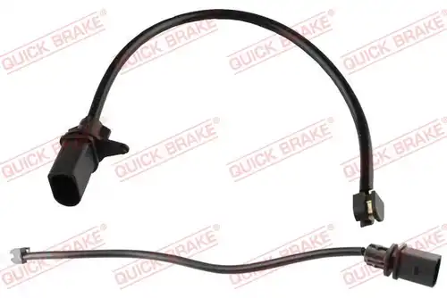 предупредителен контактен сензор, износване на накладките QUICK BRAKE WS 0486 A