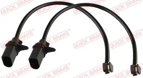 предупредителен контактен сензор, износване на накладките QUICK BRAKE WS 0487 A