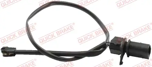 предупредителен контактен сензор, износване на накладките QUICK BRAKE WS 0490 A