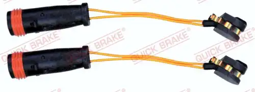 предупредителен контактен сензор, износване на накладките QUICK BRAKE WS 0497 A