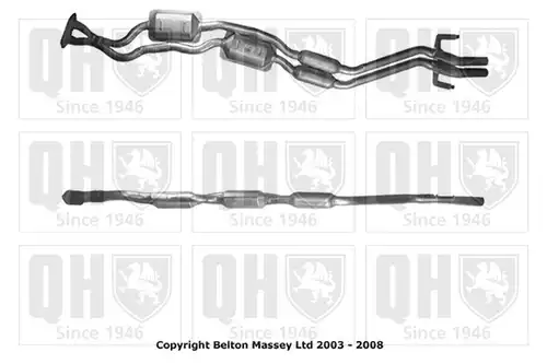 катализатор QUINTON HAZELL QCAT91396