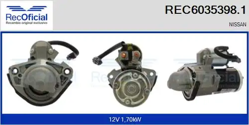 стартер RECOFICIAL REC6035398.1