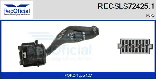 превключвател на кормилната колона RECOFICIAL RECSLS72425.1