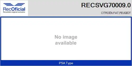 AGR-Клапан RECOFICIAL RECSVG70009.0