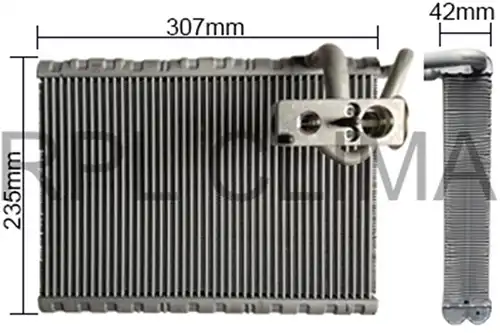 изпарител, климатична система RPL QUALITY APEVCI0031