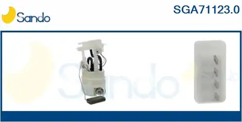 горивопроводен елемент (горивна помпа+сонда) SANDO SGA71123.0