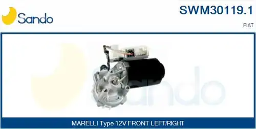 двигател на чистачките SANDO SWM30119.1