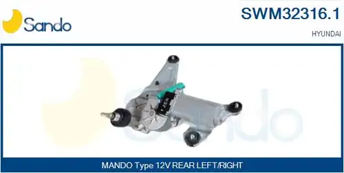 двигател на чистачките SANDO SWM32316.1