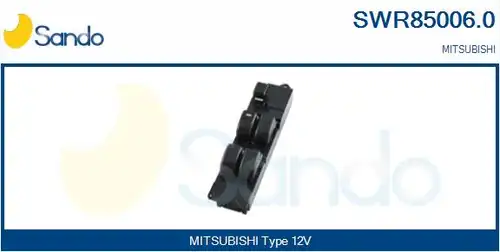 ключ(бутон), стъклоповдигане SANDO SWR85006.0