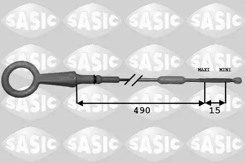 пръчка за измерване нивото на маслото SASIC 1946003