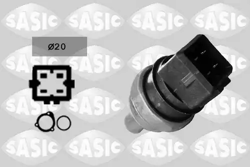 датчик, температура на охладителната течност SASIC 3256007