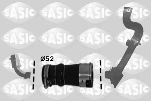въздуховод за турбината SASIC 3334021