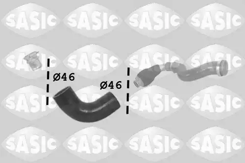 въздуховод за турбината SASIC 3334038