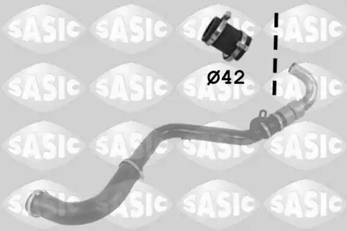 въздуховод за турбината SASIC 3336227