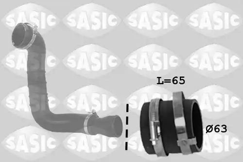 въздуховод за турбината SASIC 3356083