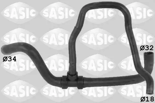 маркуч на радиатора SASIC 3404172