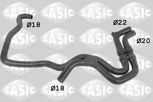 маркуч на радиатора SASIC 3404197