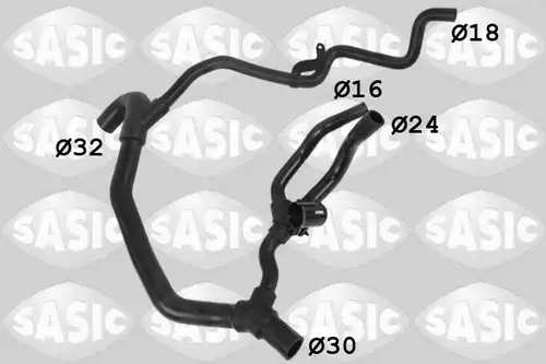 маркуч на радиатора SASIC 3404203