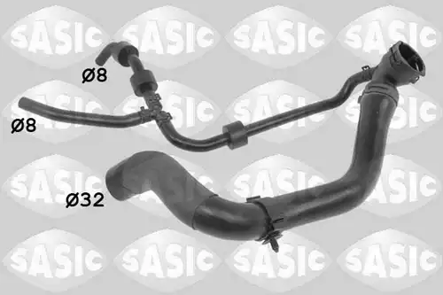 маркуч на радиатора SASIC 3406425