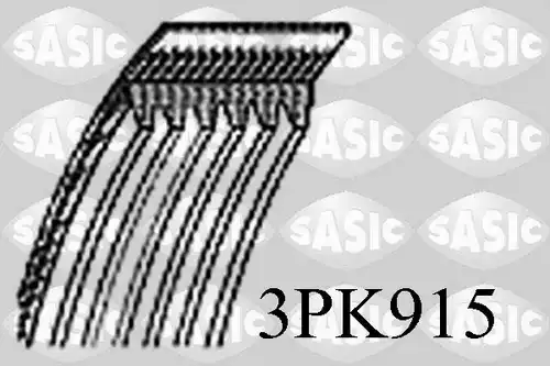 пистов ремък SASIC 3PK915