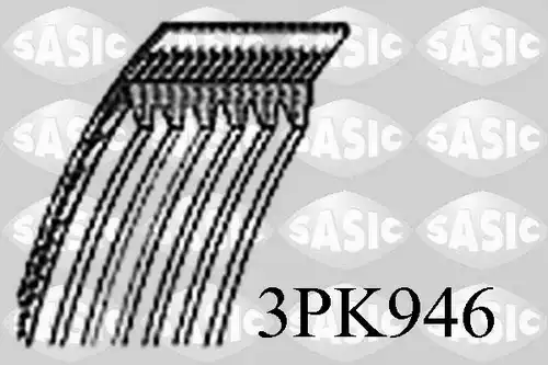 пистов ремък SASIC 3PK946