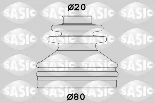 комплект маншон, полуоска SASIC 4003467