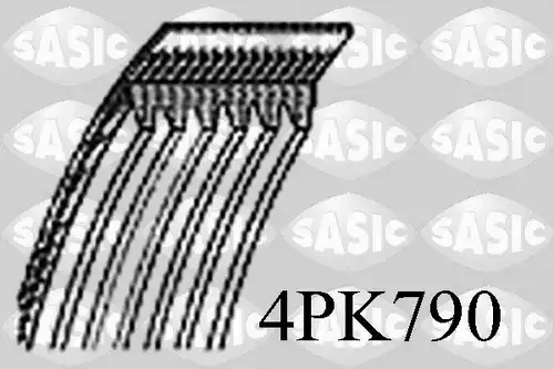 пистов ремък SASIC 4PK790