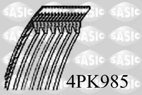 пистов ремък SASIC 4PK985
