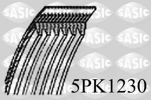 пистов ремък SASIC 5PK1230