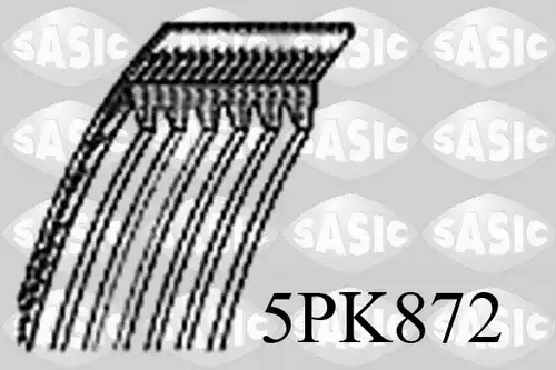 пистов ремък SASIC 5PK872