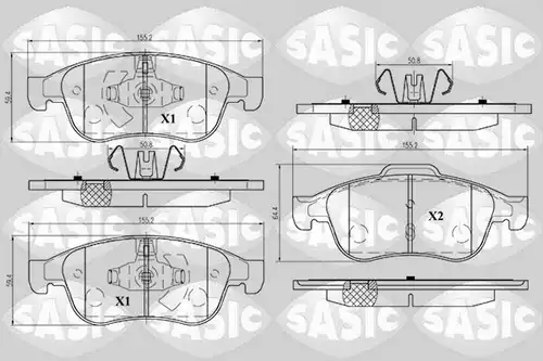 накладки SASIC 6214017