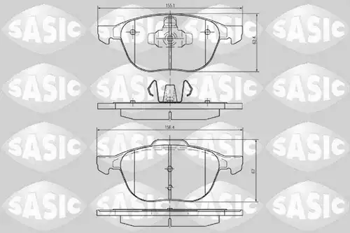 накладки SASIC 6216001