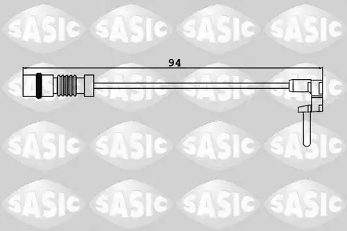 предупредителен контактен сензор, износване на накладките SASIC 6236015
