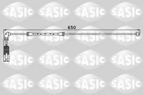 предупредителен контактен сензор, износване на накладките SASIC 6236018