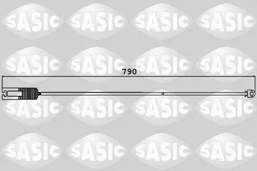 предупредителен контактен сензор, износване на накладките SASIC 6236030
