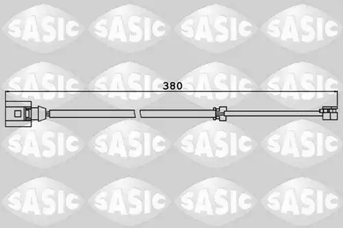 предупредителен контактен сензор, износване на накладките SASIC 6236039